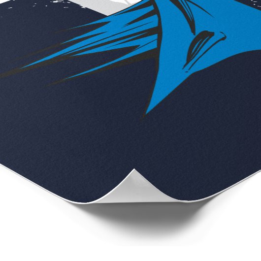 Poster Batman Comic - Vue Vintage (Coin)