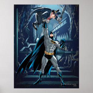 Poster Batman contre Penguin