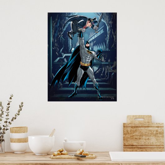 Poster Batman contre Penguin (Cuisine)