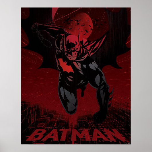 Poster Batman Crimson Leap (Devant)