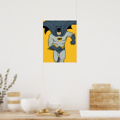 Poster Batman en cours d'exécution (Cuisine)