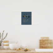 Poster Batman Et Robin Distressed Graphisme (Cuisine)