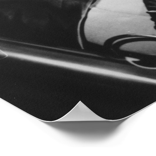 Poster Batman et Robin In Batmobile (Coin)