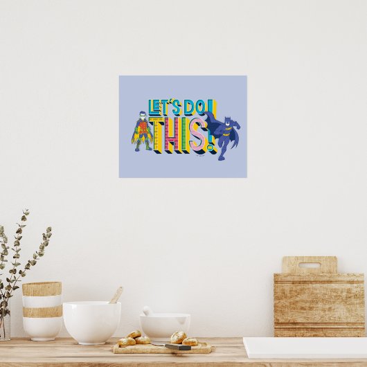 Poster Batman | Faisons ceci (Cuisine)