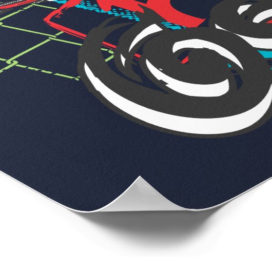 Poster Batman Gotham Guardian Lineart Collage (Coin)