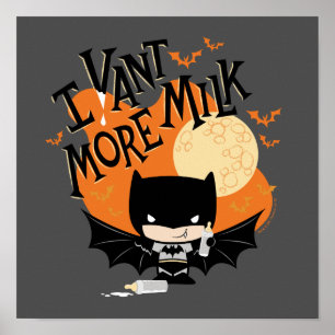 Poster Batman Je Veux Plus De Lait
