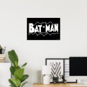 Poster Batman | Logo Force of Good 60s (Bureau à domicile)