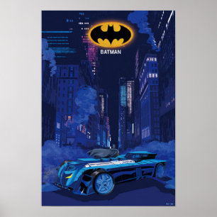 Poster Batman Patrouille de Nuit dans la Ville de Gotham