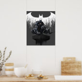 Poster Batman perché sur un pilier (Cuisine)