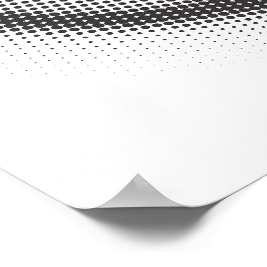 Poster Batman Symbol | Halftone Logo (Coin)