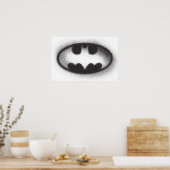 Poster Batman Symbol | Halftone Logo (Cuisine)
