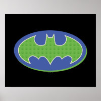 Batman | Symbole pourpre et vert