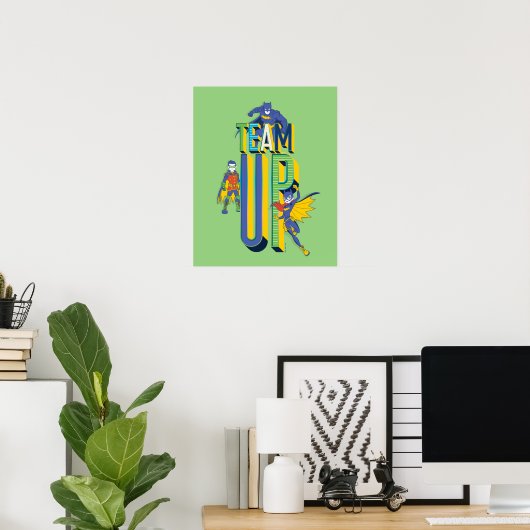 Poster Batman | Team Up (Bureau à domicile)