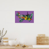 Poster Batman Villages À Jokermobile (Cuisine)