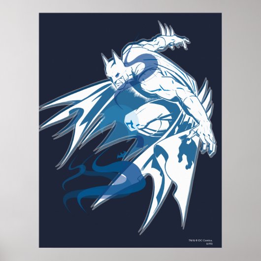 Poster Batman Water Tonal Collage (Devant)