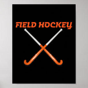Poster Bâton de hockey sur gazon