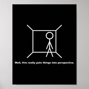 Poster Bâton drôle Figure Pun Novelty Sarcastic Papa Cool