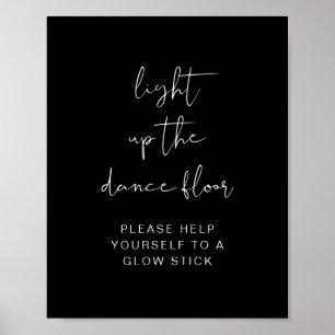 Poster Bâton lumineux JOVI Black Light pour illuminer la