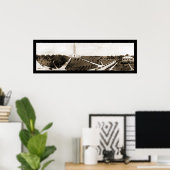 Poster Baton Rouge LA Capitol Photo 1935 (Bureau à domicile)