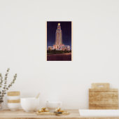 Poster Baton Rouge Louisiana State Capitol (Cuisine)