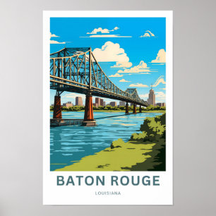 Poster Baton Rouge Louisiane Imprimer