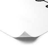 Poster Bâton Uniforme Bleu Boy Figurine Joueur de footbal (Coin)