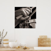 Poster Bâtons (Cuisine)