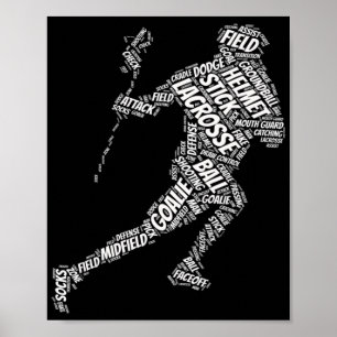 Poster bâtons de crosse pour garçons Sports & Fitness coo