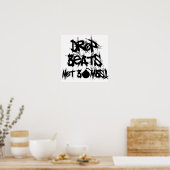 Poster Bats de largage pas de bombes (Cuisine)