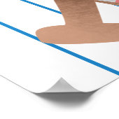 Poster Batte Up Baseball Thème Anniversaire Bienvenue (Coin)