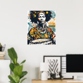 Poster Battement de cœur des Ancêtres (Bureau à domicile)