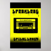 Poster battements tribaux futurefunk (Devant)