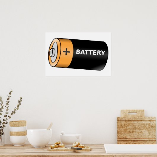 Poster Batterie (Cuisine)