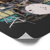 Poster Batterie à tambour d'ours (Coin)