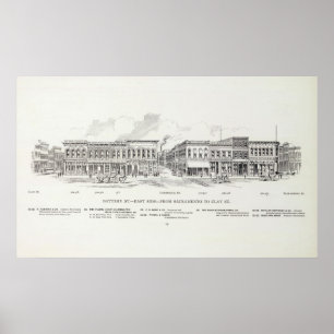 Poster Batterie côté est Sacramento et Argile