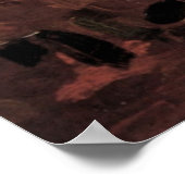 Poster Batterie de renard volante par Vincent van Gogh (Coin)