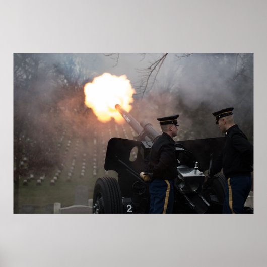 Poster Batterie de salut présidentielle (Devant)