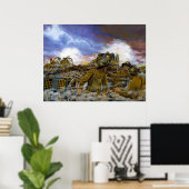 Poster Batterie de Truman par Dominic D'Andrea (Bureau à domicile)