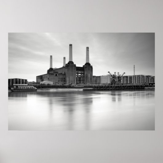 Poster Battersea Power Station, Londres. (Devant)