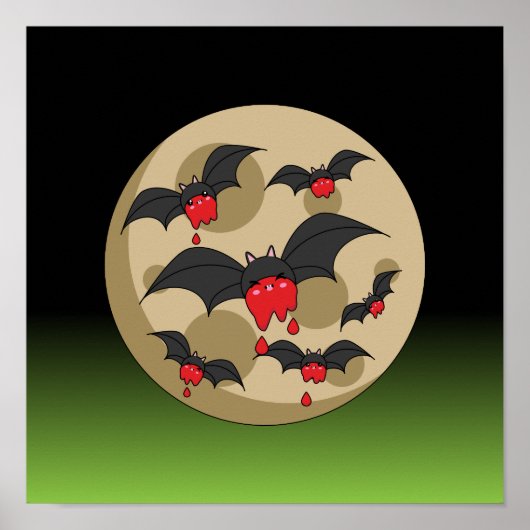 Poster Battes Vampire de Ketchup (Devant)