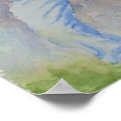 Poster Batteur de baseball (Coin)