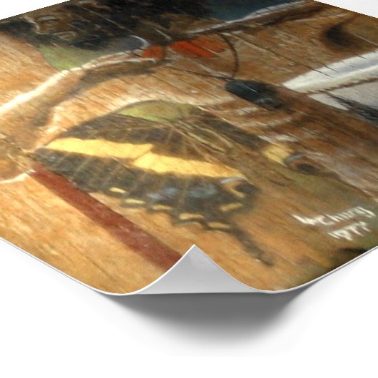 Poster Batteur différent (Coin)