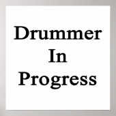 Poster Batteur en cours (Devant)