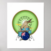 Poster Batteur Kiwi Bird (Devant)