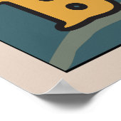 Poster Battez le dos du cheval (Coin)