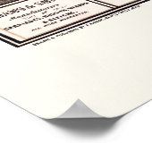 Poster Battle Creek, MI Carte panoramique - 1869 (Coin)