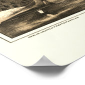 Poster Battle Creek, MI Carte panoramique - 1870 (Coin)