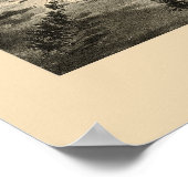 Poster Battle Creek, MI Carte panoramique - 1880 (Coin)