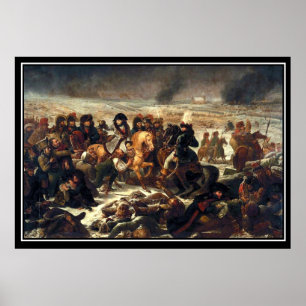 Poster Battle of Preussisch-Eylau, 7 and 8 February 1807