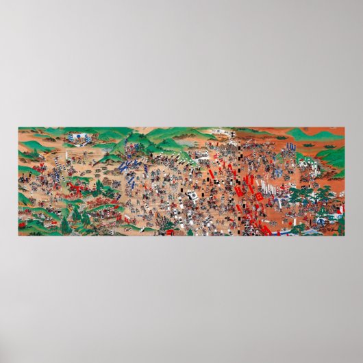 Poster Battle of Sekigahara 関ヶ原の戦 (Devant)